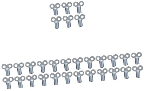 jojofuny 30pcs Home Radiator Bleeding Key Radiator Valve Keys Vent Plumbing for Old
