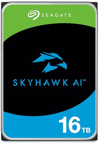 Seagate Skyhawk AI Disco Duro Interno 16 TB 7200 RPM 512 MB 3.5 Serial ATA III