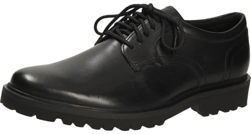 Clarks Berwick Lace Mens Black Leather, 7.5