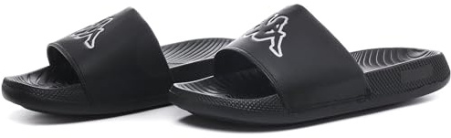 Kappa Unisex Steeve Svarta Flip-Flops, Storlek 43