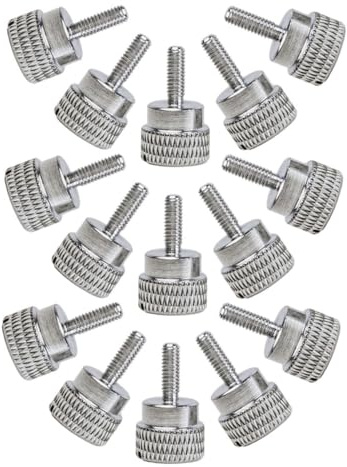 Operitacx 15 Pezzi Viti in Acciaio per Piedino Macchina da Cucire Vite per Facile Sostituzione Accessori per Domestico Studio Resistente e Versatile per Varie Macchin Cucire