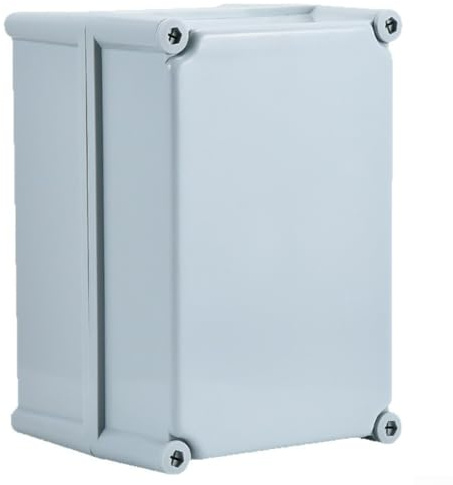Boîte de dérivation en plastique étanche pour l'extérieur - 100 x 100 x 75 mm - IP65 - Pour câblage extérieur