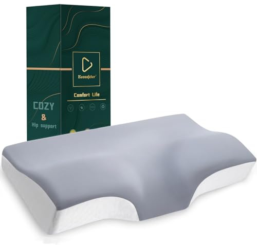 Ecosafeter Memory Foam Pillows-Cervical Neck Pillow for Neck Shoulder Pain