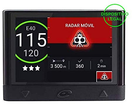 Coyote-Coyote Mini-Avisador de radares- Legal, Permitido por DGT´-Radar Fijo, Movil- Alertas de trafico y límites de Velocidad. Requiere suscripción