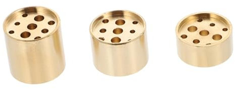 ORFOFE 3 Stück Kleiner Räucherstäbchenhalter Aus Messing Dekorativer Rückfluss Räucherhalter Für Wohnzimmer Büro Retro Aromatherapie Zubehör