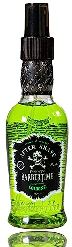 BARBERTIME Aftershave | Men Spray Cologne | Professional Barbers & Traditional Turkish Cologne - Green Potion Of Morgan 150 ml (No 4)