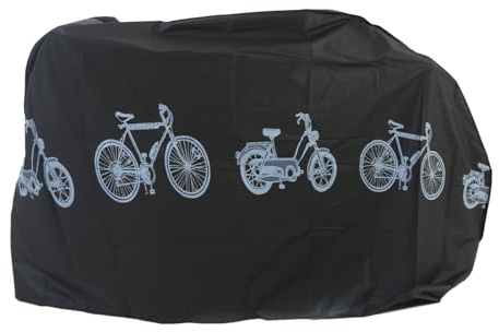 Bâche de Vélo Extérieur - Housse de Stockage Imperméable pour Bicyclette,Portable Léger Résistant Aux Intempéries Pliable Pour Pluie Poussière Activités Extérieures Voyage