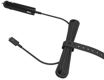 Dell Adaptador de corriente CC USB-C de 65 W para coche y avión, compatible con auto/aire, fuente de alimentación externa para portátiles Dell