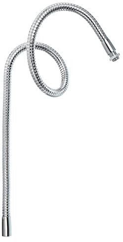 PATIKIL 23 Microphone Col Cygne, M10 Filetage Métal Universel Tuyau Flexible Bras Col Cygne Tube Extension pour Multifonction Bricolage, Argenté