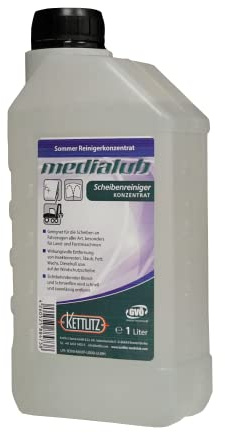1 Liter Scheinwerferreiniger, Glasreiniger KETTLITZ-Medialub Scheibenreiniger Konzentrat-Sommer