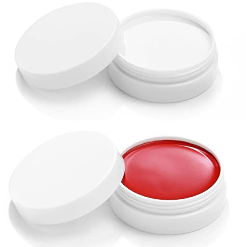 KARLOR Gesichtsfarbe 30g x 2 Körperfarbe Facepainting Body Paint, professionell Schminkfarbe wasserdicht für Erwachsene Makeup Halloween Karneval Fasching Cosplay(rot & weiß 30g x 2)