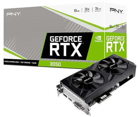 PNY GEFORCE RTX 3050 8GB VERTO Dual Fan
