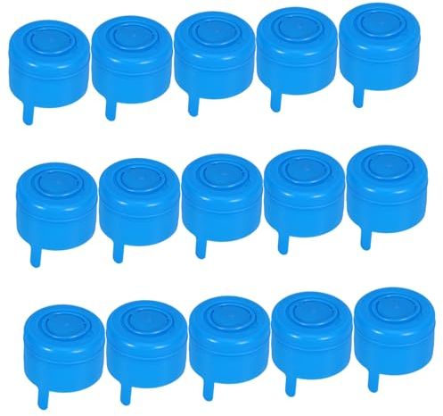 OSALADI 25stücke Teiliges Wasser-eimer Schraubdeckel Auslaufsicherer Wiederverwendbarer Wasserspender Deckel Gallonen Wasserkrüge Weißer Luftdichter Innenverschluss Und Vielseitig Kompatib