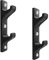 Aoneky Wandhalterung für Hantelstange, Barbell Rack Maximale Last 60KG/300KG, Hantelhalterung, Aufbewahrungsregal für Hantelstangen, Baseballschläger (Kunststoffbeschichtung, 2 Bars)