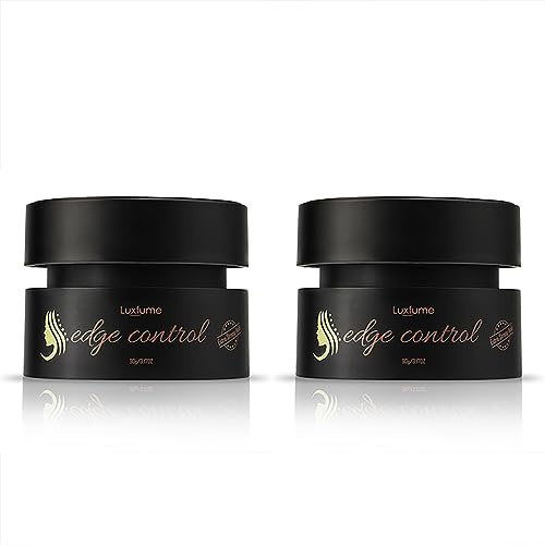 Joyeee Gel de Tressage de Cheveux, 2x90ml Gel Coiffant pour Tresse Gel de Contrôle de Bords pour Cheveux Bouclés Frisés Crépus et Volants, Extra Hold, Idéal pour le tressage, Torsion, les Bords Lisses