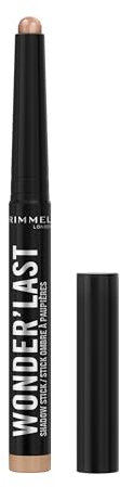 Rimmel Wonder'Last Shadow Stick, 004 Soft Bubbles, Easy To Apply, One Swipe Eyeshadow, Lasts All Day, Ultra-Creamy Formula, Buildable, Smudgeproof, Vegan