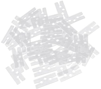 Toyvian 250pcs h Shape Balloon Clips for Columns Easy Sealing Party Decorations