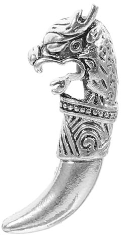 COLLBATH Wolfskopf Metall Brosche Anstecknadel Dekorative Tier Schmuck Für Krawatte Schal Hut Mantel Kleidung Modeschmuck