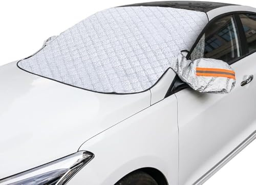 UNCLE LIAO Parabrezza per Parabrezza Auto,Protezione antigelo,Protezione antigelo per Dodge Charger SRT 2011-2019.,D-O157 * 126cm