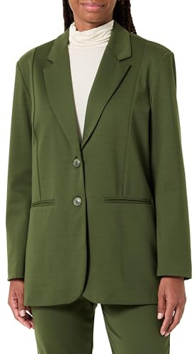 ICHI Ihkate SUS Oversized Bl Blazer Casual da Lavoro, 190419/Rifle Green, L Donna