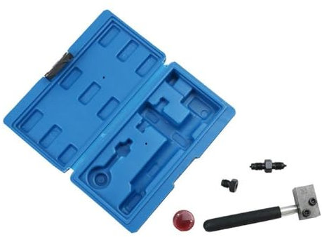 IHVBRHHM Bördelwerkzeug-Set für 3/16-Zoll-Bremsleitungen, Bremsrohr-Bördelwerkzeug-Set zur Reparatur der Bremsleitungen, Autozubehör, Bremsleitungs-Reibahlenwerkzeug, 3/16-Reparatur-Set