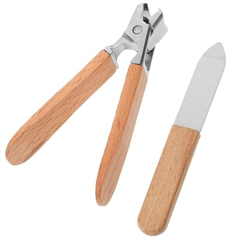 Generico 1 Set Tagliaunghie con ampia apertura lime per unghie kit per unghie incarnite Taglia unghie Presa spazzolino per unghie kit pedicure da viaggio kit unghie Acciaio inossidabile
