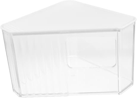 PENIKOKO Transparenter Hamster Sandbad Container Aus Abs Kompakte Kleine Badewanne Und Toilette Für Hamster Gerbil Dust Bath Bowl Einfach Zu Reinigen Sicher Für Kleine Haustiere