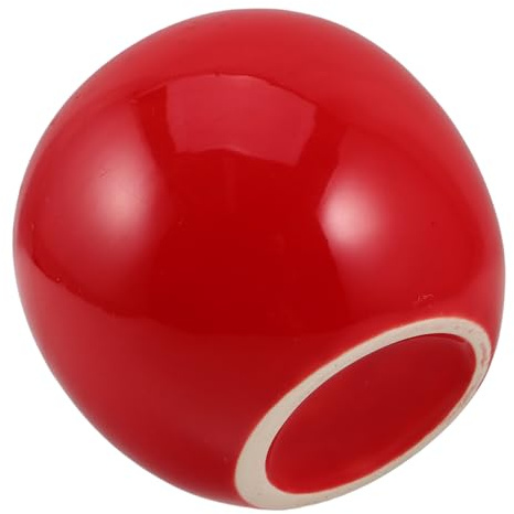 ROMISBABA Jarrón Pequeño de Cerámica Roja Esférico 10x10x5 Cm para Decoración del Hogar, Florero Decorativo Versátil para Flores Secas o Naturales, Acento Moderno para Sala y Comedor