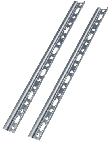 GedoTec®, binario di sospensione per pensili e mobili da cucina, lunghezza 107 mm, in acciaio zincato, molto stabile, dimensione adattabile, un marchio di qualità per la tua zona giorno