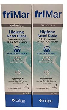 Farline Isotonisches Natriumarmes Meerwasser 2 x 120 ml