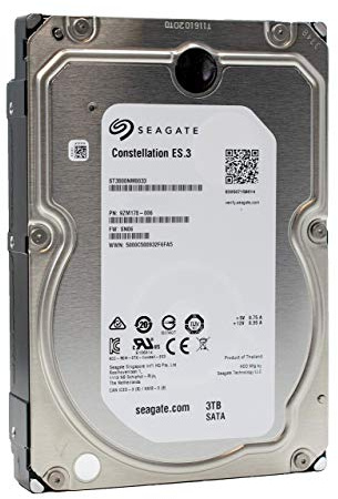 Seagate Disco duro SATA 24/7 Constellation ES.3, ST3000NM0033, 3 TB 128 MB 7200RPM (reacondicionado)