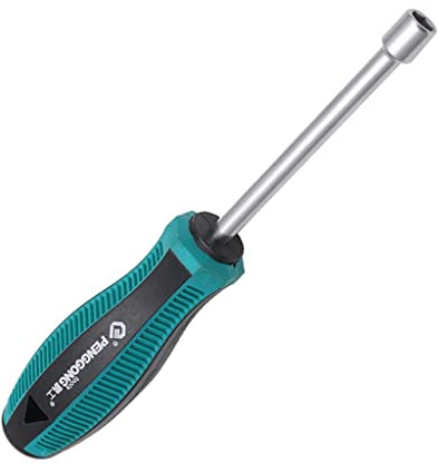 PERFK Cacciavite a bussola in metallo, dado esagonale, utensili manuali di riparazione per H, 7.0 mm