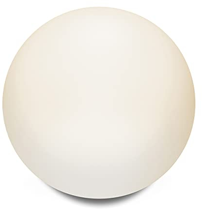 Esotec Solarkugel für den Garten Siena 40, Multicolor, 40cm, Fernbedienung, USB, 16 Leuchtfarben, Akku, Solarmodul, Erdspieß, Solarleuchte, Kugelleuchte, außen, Winterfest, wetterfest, 102892