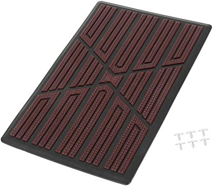 A ABSOPRO Coche Piso Alfombrilla Parche Tacón 22,6x14,8cm Desgaste Placa Pie Descanso Almohadilla