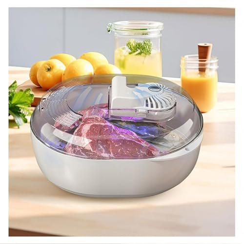 6 In 1 Tabla De DescongelacióN RáPida DescongelacióN RáPida Y EsterilizacióN UV, Charola Descongelar AtomizacióN Y PreservacióN UltrasóNica, Bandeja Descongelar CóModo, Seguro Y RáPido