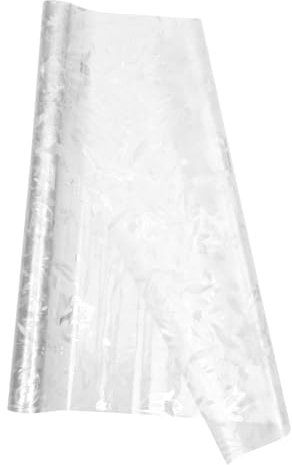 Zerodeko 1 Rolle Fensteraufkleber Fenstervinylglasabdeckung Glasfensterfolie Buntglas-Dekorfolie Sichtschutzfolie entfernbar Datenschutzfolie Toilettentür schmücken Büro das Haustier