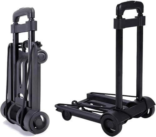 carrello a ruota Carrello con piattaforma Carrello con piattaforma con pianale a 4 ruote Carrello con pianale in metallo Carrello pieghevole Carico 160 libbre Carrello in movimento