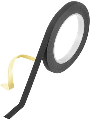 sourcing map Cinta adhesiva aislante de tela de acetato, 0.8 cm x 29.9 m, cintas de tela resistentes al calor para laptop, reparación de guitarras eléctricas y automotrices, arnés de cables