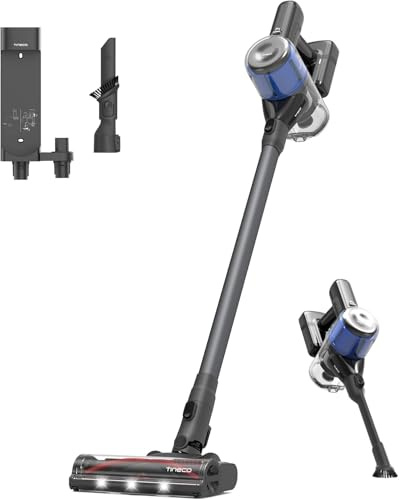 Tineco Pure One S30 Aspiradora de Mano Sin Cable 150 AW,Cepillo ZeroTangle,hasta 65 min de autonomía,Sistema de filtración de 6 etapas,Tecnología PureCyclone, Puerto de Pared