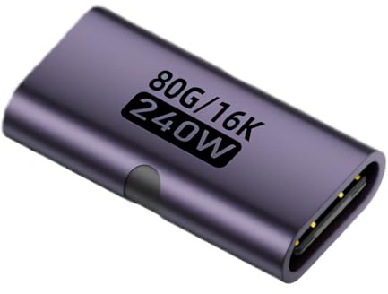 - Uttag till hona – 240 W förlängarport, 1,7 cm bärbar kopplaradapter, hemkonferens, resor, stationär dator, bärbar dator, arbetsplats, presentation, snabb datadladdningsadapter