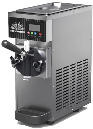 Macchina commerciale della macchina del gelato con il pannello LCD, funzione di preraffreddamento e pulizia automatica per ristoranti e snack bar