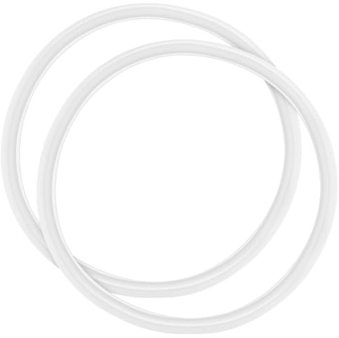 BELLIFFY Guarnizione in Silicone 16cm 2 Pezzi, per Pentola a Pressione | Ricambi per Pentola a Pressione e Pentola a Vapore, Montaggio Semplice, Resistenza al Calore, Facile Sostituzione