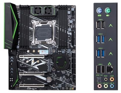 Kit combinato scheda madre con processore Xeon X99 F8 2011-3 E5-2680 V4 2x16 GB di memoria DDR4 Supporto NVMe SATA