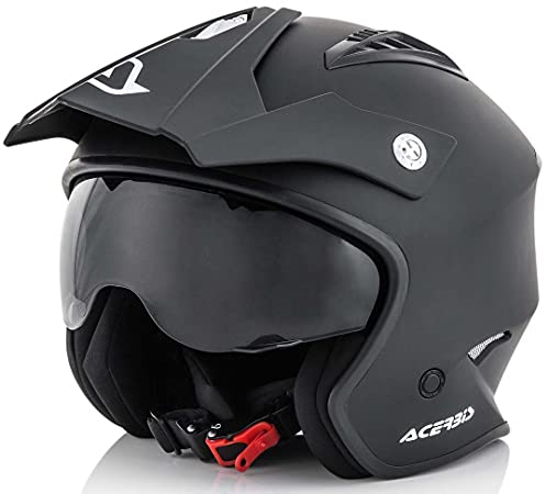 Acerbis Air Jet Helm schwarz 2 xs