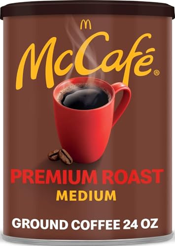 McCafe Premium Medium Roast Ground Coffee (24 oz Canister)