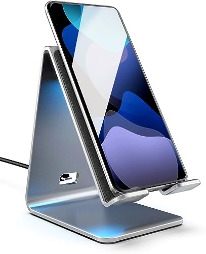 Samsung Wireless Charger Stand, Galvanox Aluminum Qi Power Station (QC3.0) Adaptive Fast Charging, Works with All Galaxy S10 Models