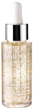 Malu Wilz Caviar Gold Luxury Concentrate 30ml I Anti Falten Serum gegen trockene Haut I Feuchtigkeitspflege mit Kaviar Extrakt & Goldpartikeln für straffe Haut