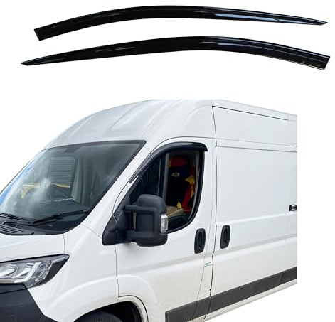 AUTO CLOVER Wind Deflectors Set for Peugeot Boxer Citroen Relay Jumper 2006+ (2 pieces)