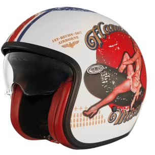 PREMIER HELMET 24 VINT. PIN UP8 BM L