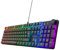 Trust Gaming GXT 866 Torix Clavier Mécanique AZERTY Français, Commutateurs Huano Linéaires, Éclairage RGB, Anti-Ghosting N-Key Rollover USB Clavier Gamer Programmable PC Portable - Noir
